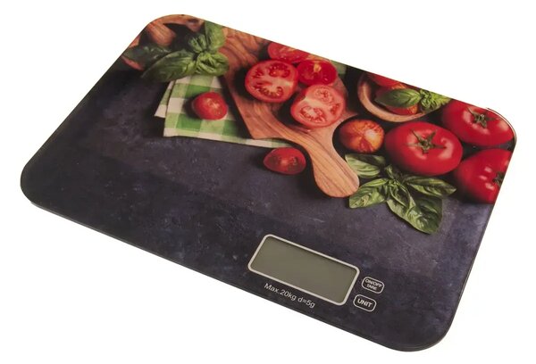 Váha kuchynská digitálna, 20 kg, sklenená ORION 130599