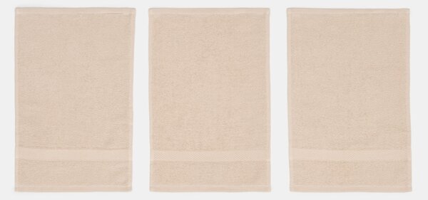 Sinsay - Súprava uterákov na ruky 3 pack - béžová