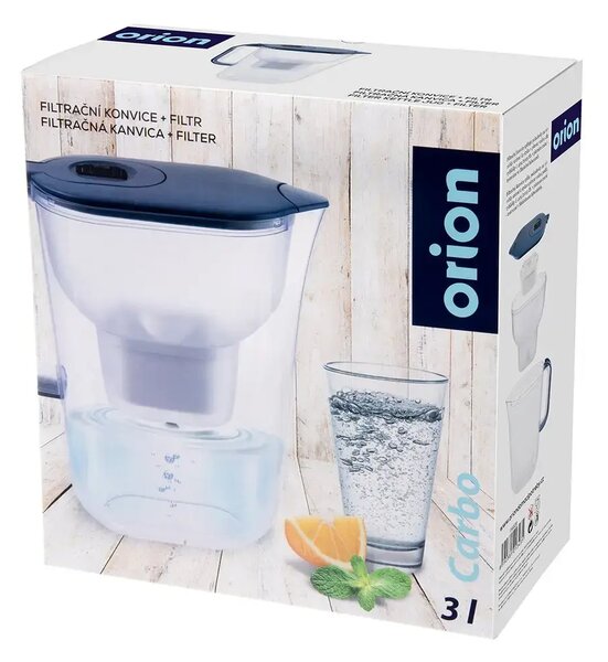 Carbo Kanvica filtračná, 3 l, plastová, modrá ORION 156020