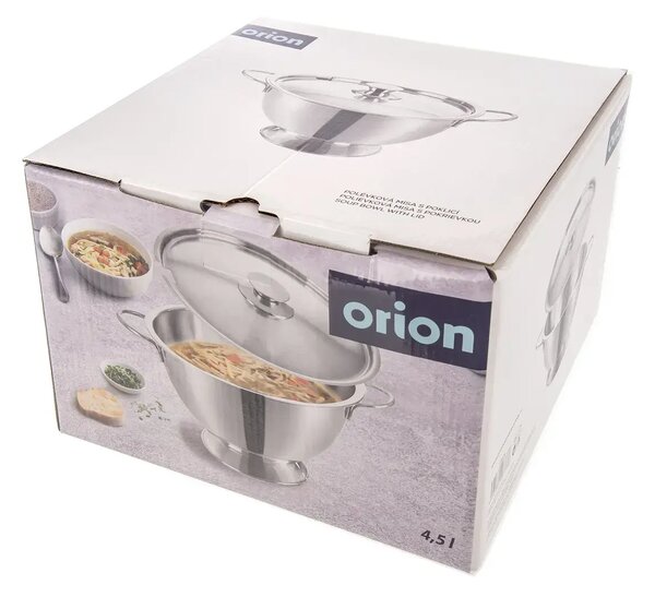 Misa na polievku s pokrievkou, Ø 26 cm, nerezová ORION 128609