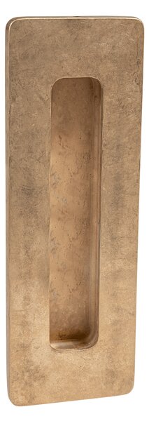 Mušle na posuvné dvere MP TI 4181 5S - bez otvoru (NAT - Mosadz natural), Bez otvoru, MP NAT (mosadz natural)