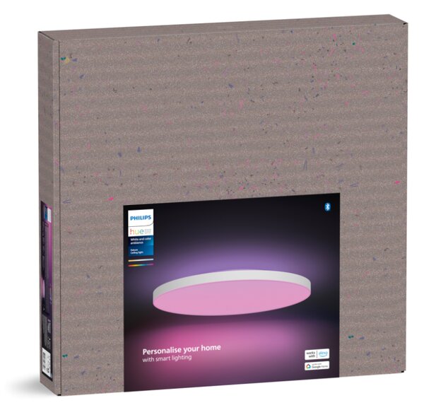Philips Hue White and color ambiance 8720169277557 Datura XL Round stropné svietidlo D574mm LED 67W/5390lm 2000-6500K+RGB biela