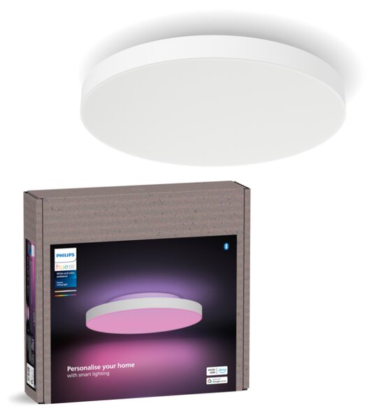Philips Hue White and color ambiance 8720169277618 Datura S Round stropné svietidlo D384mm LED 48W/3840lm 2000-6500K+RGB biela