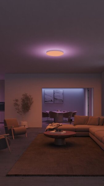 Philips Hue White and color ambiance 8720169277557 Datura XL Round stropné svietidlo D574mm LED 67W/5390lm 2000-6500K+RGB biela