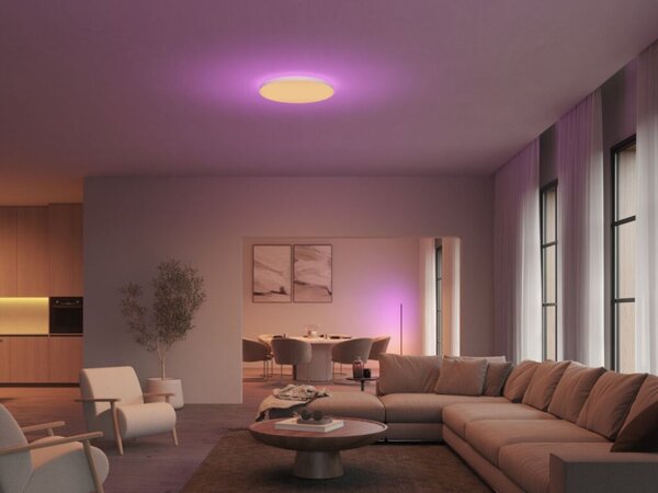 Philips Hue White and color ambiance 8720169277557 Datura XL Round stropné svietidlo D574mm LED 67W/5390lm 2000-6500K+RGB biela