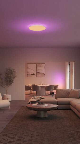 Philips Hue White and color ambiance 8720169277557 Datura XL Round stropné svietidlo D574mm LED 67W/5390lm 2000-6500K+RGB biela
