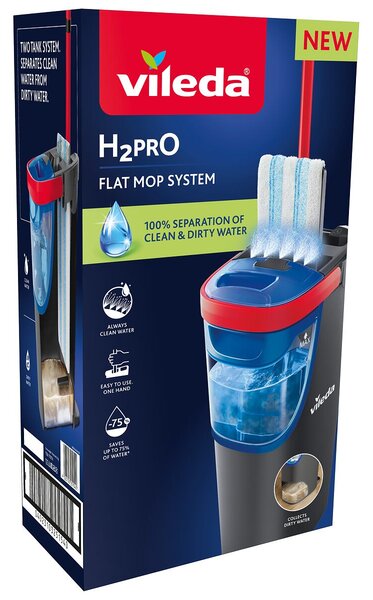 H2Pro Vertikálny plochý mop VILEDA 175774