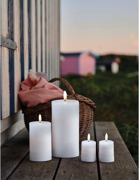 Exteriérové LED sviečky v súprave 2 ks (výška 6,5 cm) Sille – Sirius