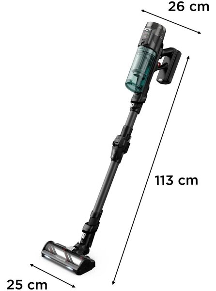 X-Force Flex 12.60 Neo Allergy Tyčový vysávač, tyrkysový/čierny ROWENTA RH9L42WO