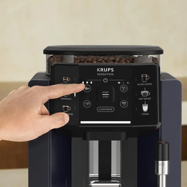Sensation Automatický kávovar, čierny KRUPS EA910B10