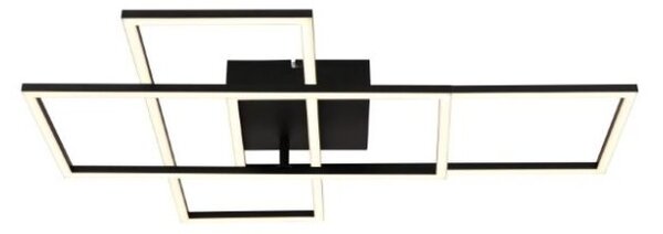 GLOBO SMART LIGHT 67227-40NBSH GABRIEL stropné svietidlo LED 40W/1930lm 2700-6500K čierna , biela, diaľkový ovládač