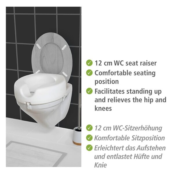 Zvýšené WC sedadlo Secura – Wenko