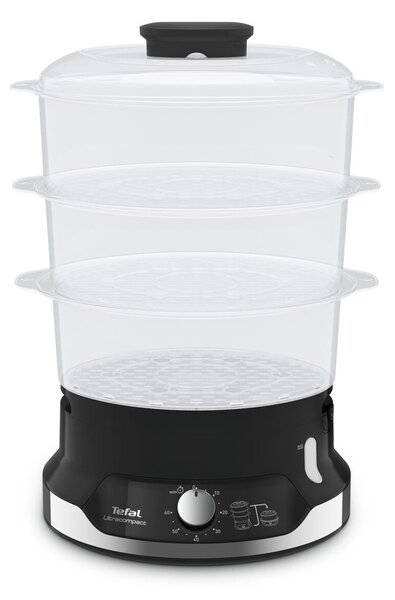 Ultracompact Parný hrniec, strieborný/čierny TEFAL VC204810