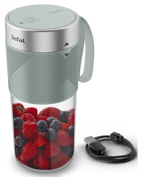 Lightmix Prenosný smoothie mixér, mentolový/sivý TEFAL BL1C0430