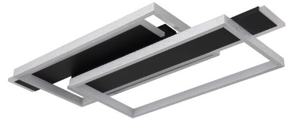 GLOBO 67187-40 FINNLEY stropné svietidlo LED 40W/1400lm 3000K čierna, zlatá, biela