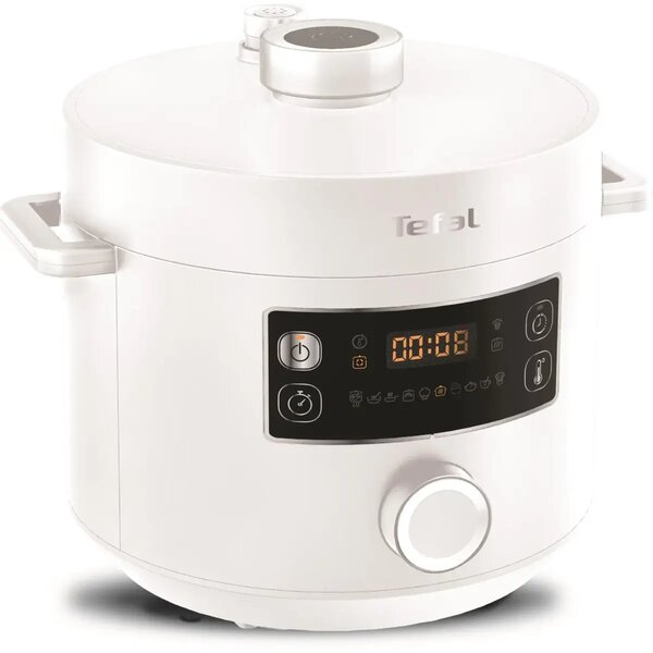 Turbo Cuisine Multifunkčný elektrický hrniec, biely TEFAL CY754130