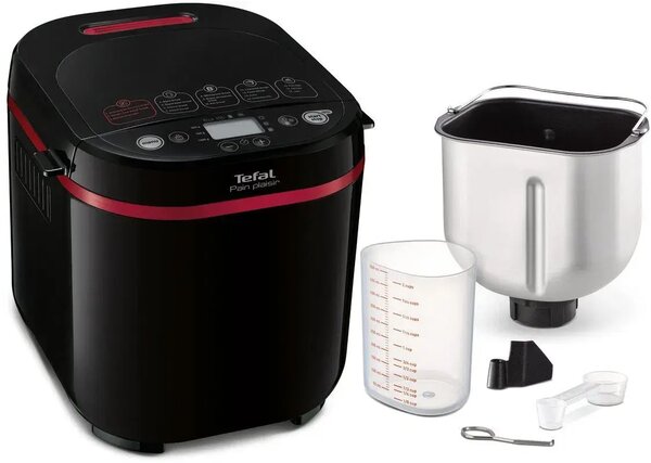 Pain Plaisir Domáca pekáreň, čierna/červená TEFAL PF220838