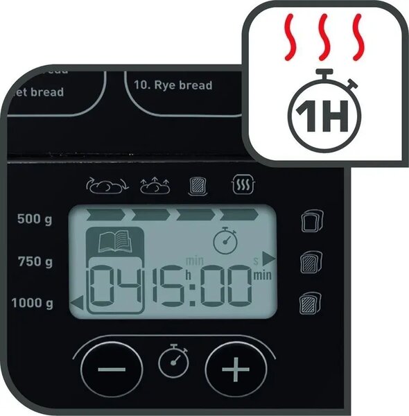 Pain Plaisir Domáca pekáreň, čierna/červená TEFAL PF220838