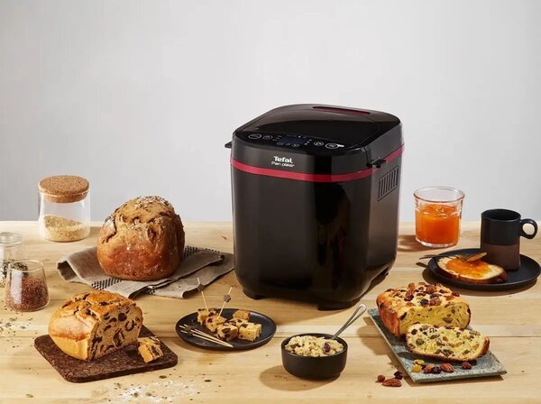 Pain Plaisir Domáca pekáreň, čierna/červená TEFAL PF220838