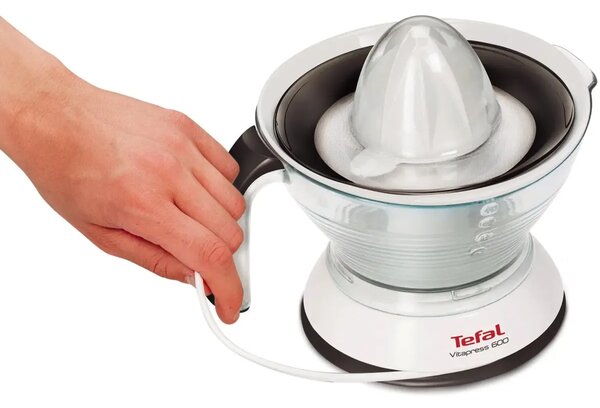 Vitapress Elektrický odšťavovač, biely/čierny TEFAL ZP300138