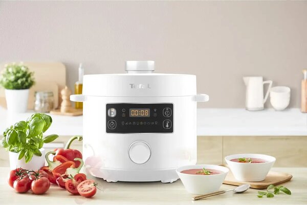 Turbo Cuisine Multifunkčný elektrický hrniec, biely TEFAL CY754130