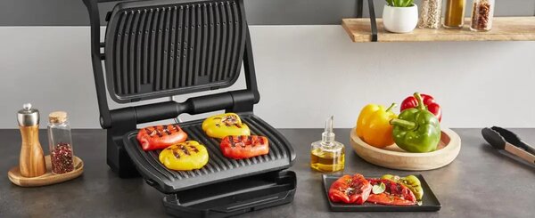 OptiGrill Elektrický kontaktný gril, čierny TEFAL GC717810