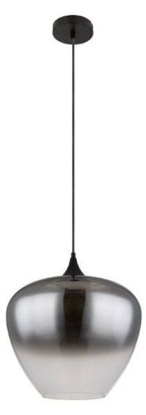 GLOBO 15548H2 MAXY závesné svietidlo D400mm 1xE27 čierna matná, dymová