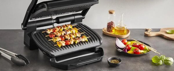 OptiGrill Elektrický kontaktný gril, čierny TEFAL GC717810