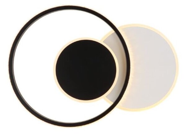 GLOBO 67197-18 PERLIX stropné svietidlo LED 18W/1289lm 3000K biela matná, čierna matná