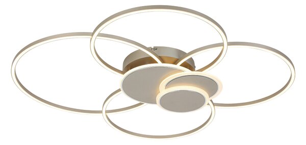STROPNÉ LED SVIETIDLO, 90,5/81/9,5 cm Novel - Interiérové svietidlá