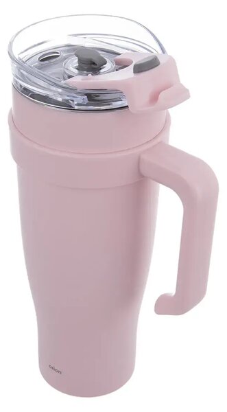Termo Termohrnček 1,2 l, nerez/plast, ružový ORION 112283
