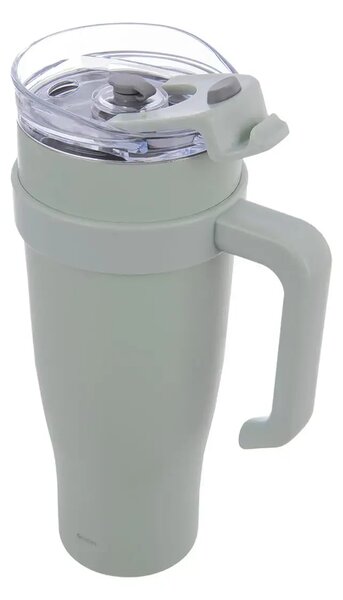 Termohrnček 1,2 l, nerez/plast, zelený ORION 112282