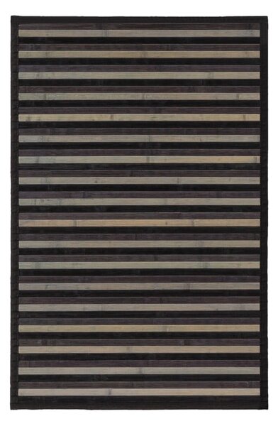 Sivý bambusový koberec 60x90 cm – Casa Selección