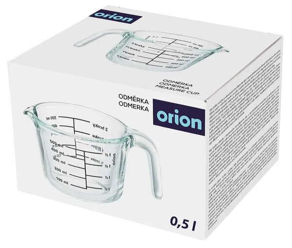 Kuchynská odmerka 0,5 l, borosilikátové sklo ORION 120562