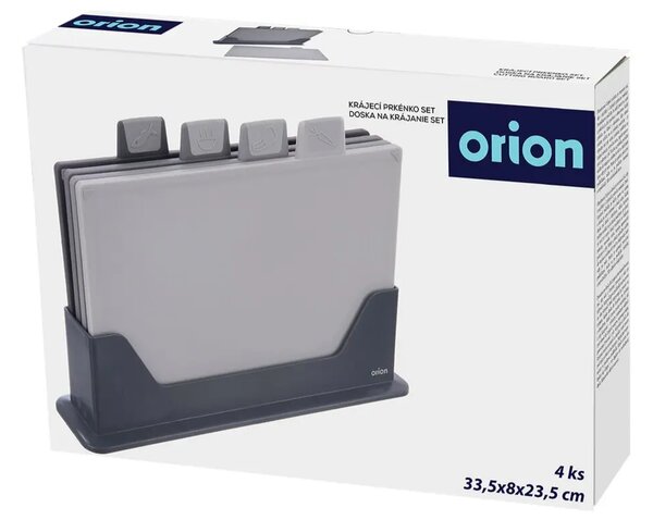 Krájacie dosky set 4 ks, plastové ORION 126852