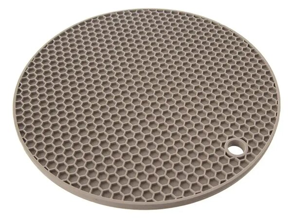 Silikónová podložka pod hrniec Ø 17,8 cm, kávovohnedá ORION 121576