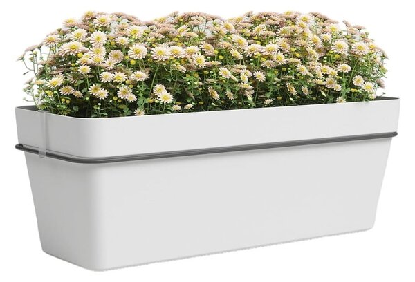 Závesný samozavlažovací kvetináč z recyklovaného plastu 50 cm Capri – Artevasi