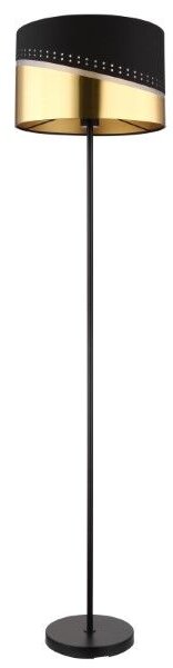 GLOBO 54046S OR stojacia lampa V1460mm 1xE27 čierna, zlatá