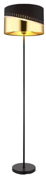 GLOBO 54046S OR stojacia lampa V1460mm 1xE27 čierna, zlatá