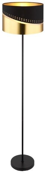 GLOBO 54046S OR stojacia lampa V1460mm 1xE27 čierna, zlatá