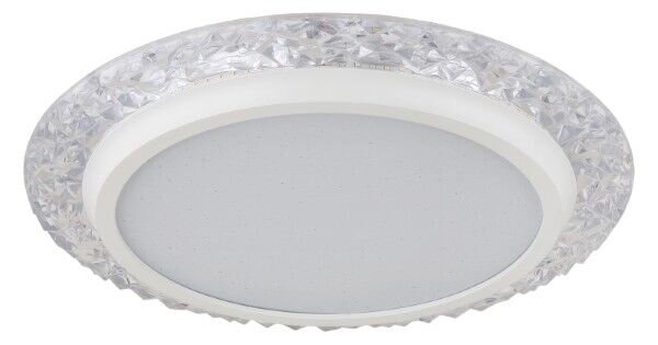 GLOBO 48294-22 ABIGAIL stropné svietidlo D400mm LED 22W/1460lm 3000K biela, starlight efekt