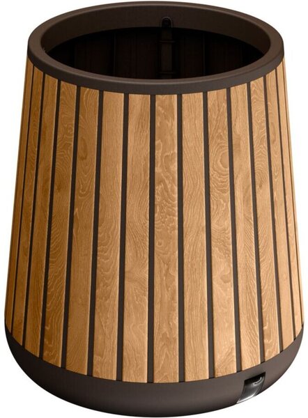 Deco Conic Kvetináč 62 × 51 cm, hnedý KETER 261030