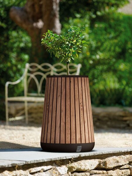 Deco Conic Tall Kvetináč 72,5 × 51 cm, hnedý KETER 261036