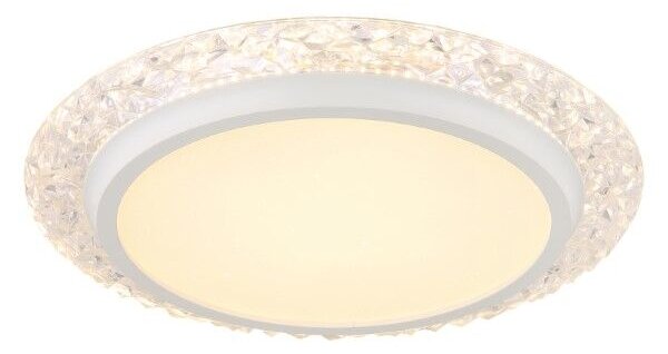 GLOBO 48294-22 ABIGAIL stropné svietidlo D400mm LED 22W/1460lm 3000K biela, starlight efekt