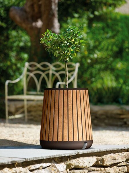 Deco Conic Kvetináč 62 × 51 cm, hnedý KETER 261030