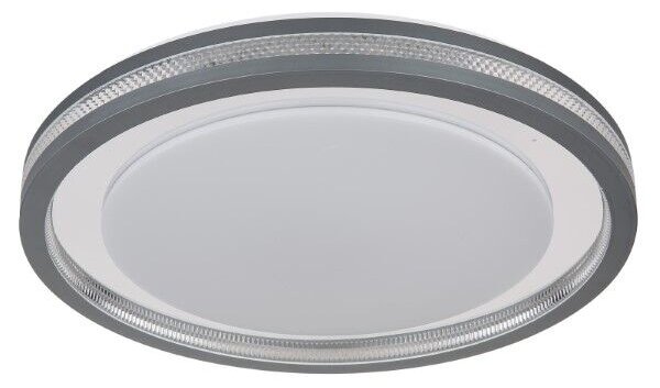 GLOBO 48373-30 TERPSA stropné svietidlo D478mm LED 30W/1700lm 2700-6500K čierna, sivá, biela, diaľkový ovládač