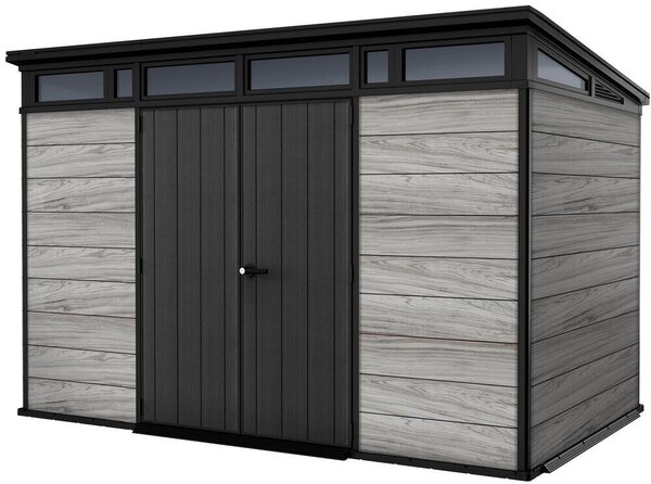 Pent Signature Záhradný domček 11x7, storm grey KETER 263853