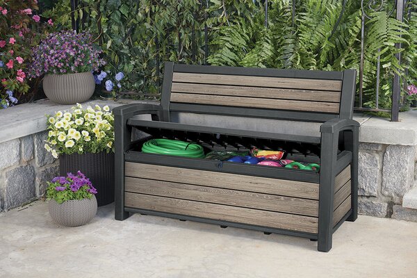 Deco Garden Záhradná lavica 227 l, ashwood KETER 261850