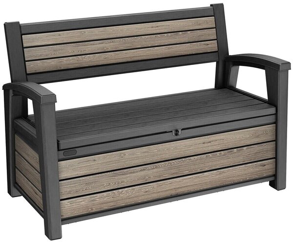 Deco Garden Záhradná lavica 227 l, ashwood KETER 261850