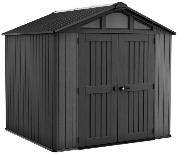 Stronghold Záhradný domček 8x8, šedý KETER 271732